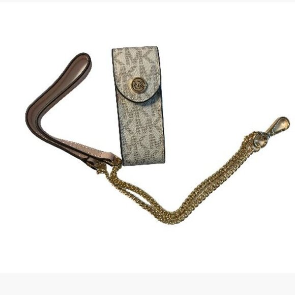 Michael Kors Other - Michael Kors Metalic Logo Jet Set Travel Lipstick Holder